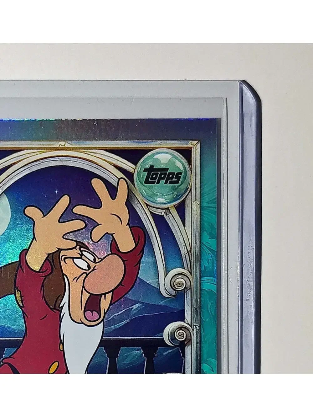 Grumpy 2025 Topps Disney Wonder #102 Diamond Card Snow White & the Seven Dwarfs